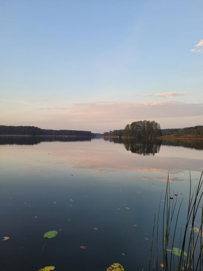 Lake Houselubniewice Domek Caloroczny Z Jacuzzi Blisko Jeziora Exterior photo